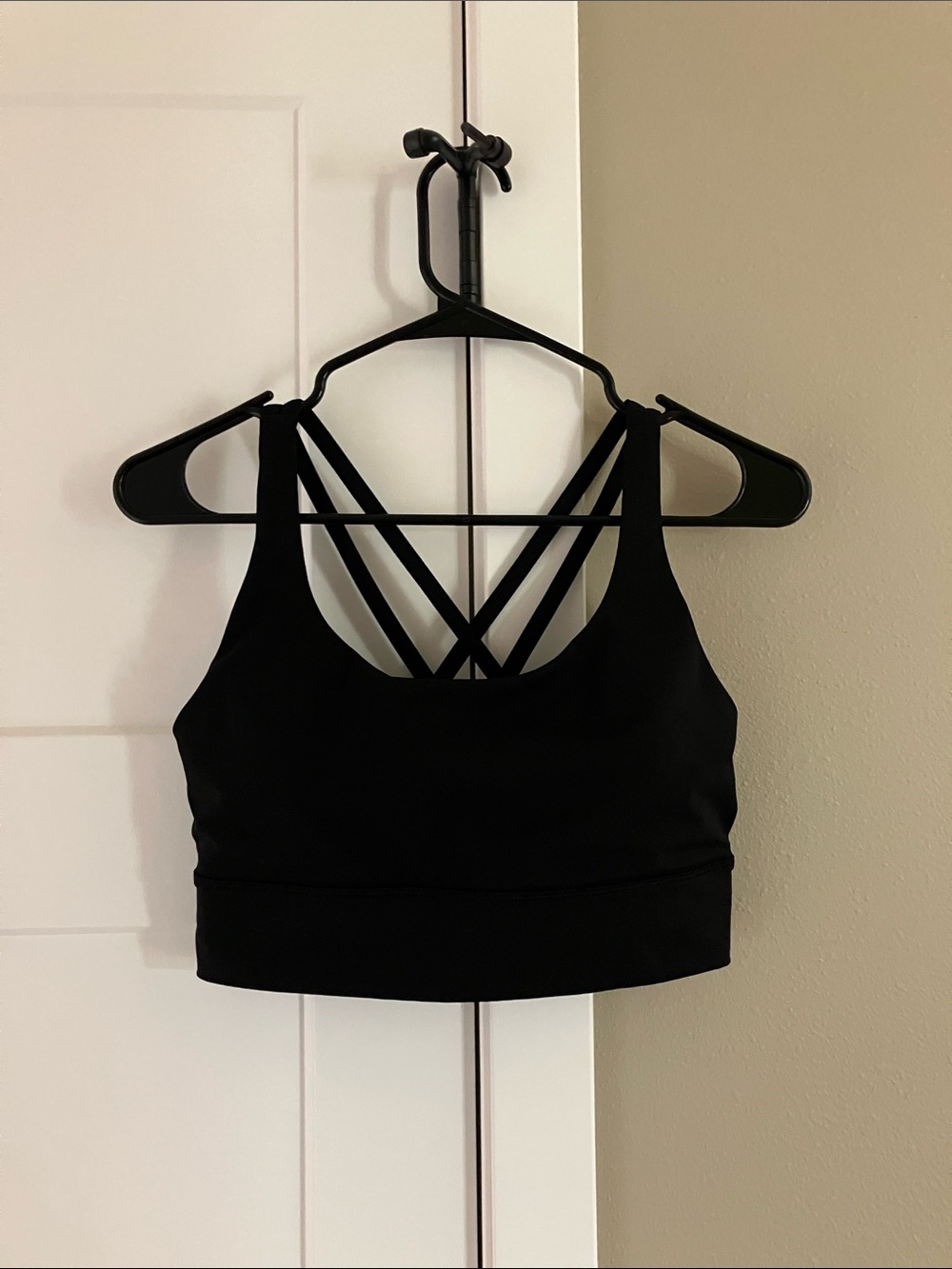 lululemon athletica Black Strappy Sports Bra